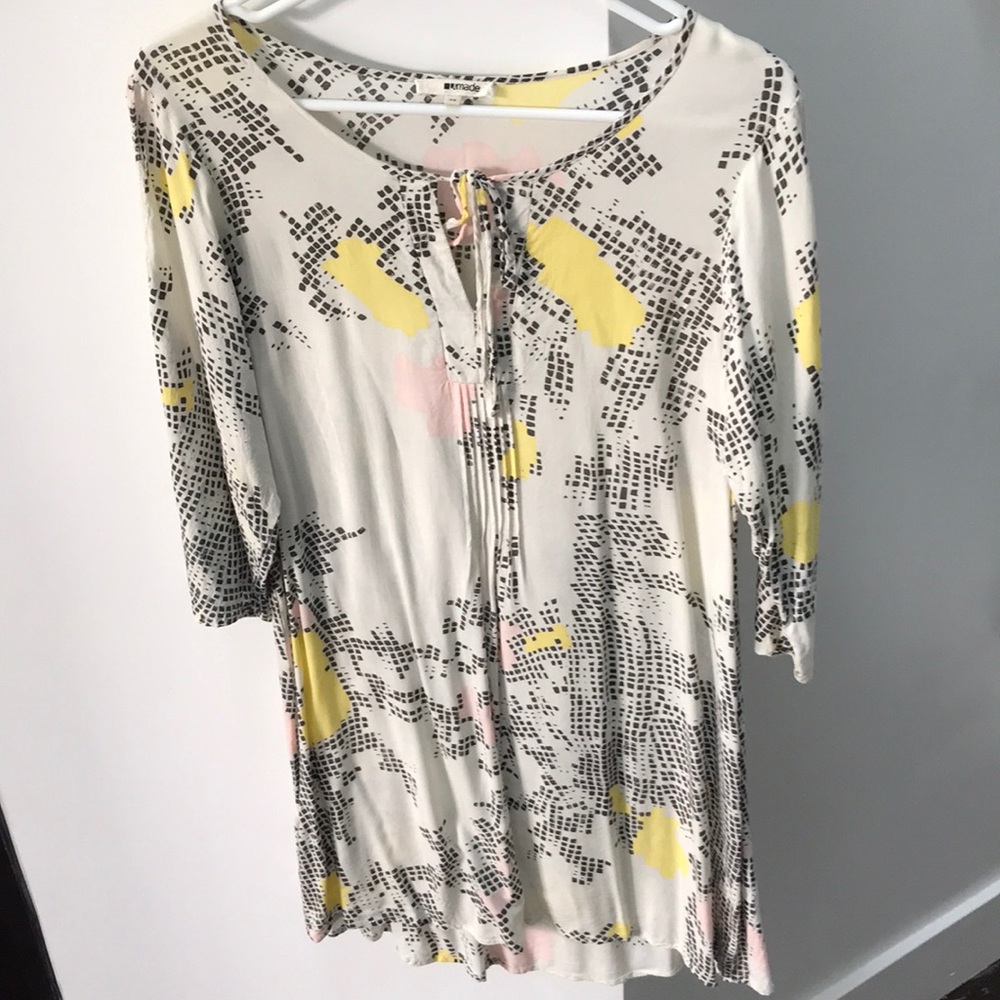patterned dress by LA Made